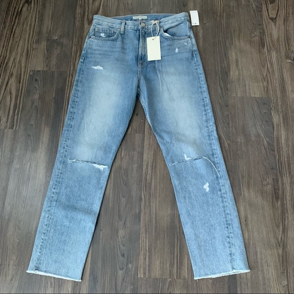 Joie NWT Weslyn Raw Hem High Rise Jeans - Picture 4 of 16
